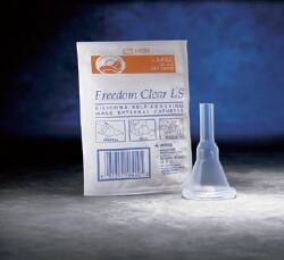 Freedom Clear Male External Catheter, Case of 100